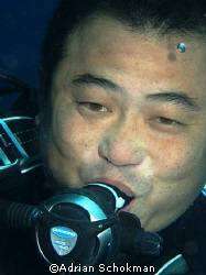 My Buddie Mr. Toh from Laguna Redang. Smilling all the wa... by Adrian Schokman 